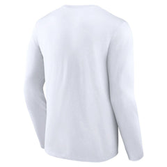 Philadelphia Phillies Team Lockup Long Sleeve T-Shirt White