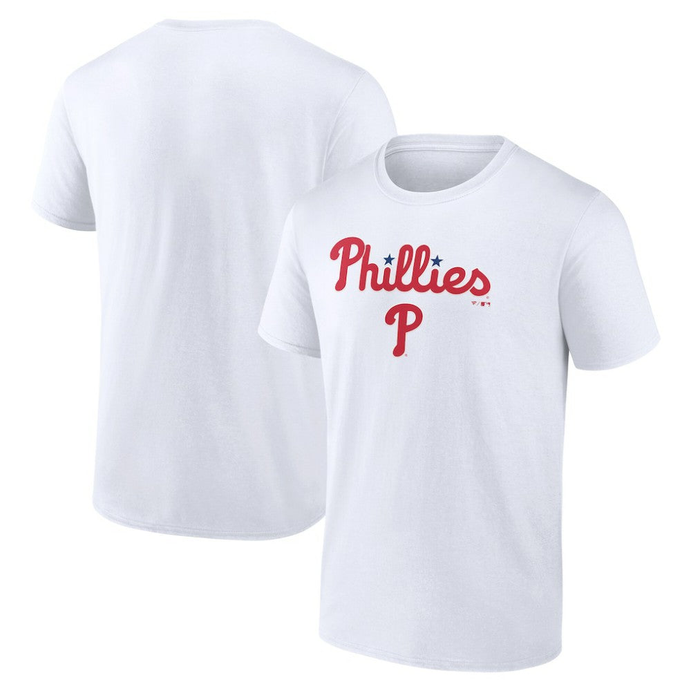 Philadelphia Phillies Team Lockup T-Shirt White