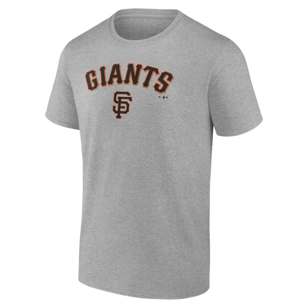 San Francisco Giants Team Lockup T-Shirt Heather Gray