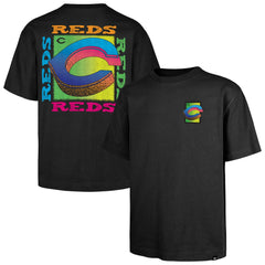Cincinnati Reds Sundale Foundation T-Shirt Black | 47 brand