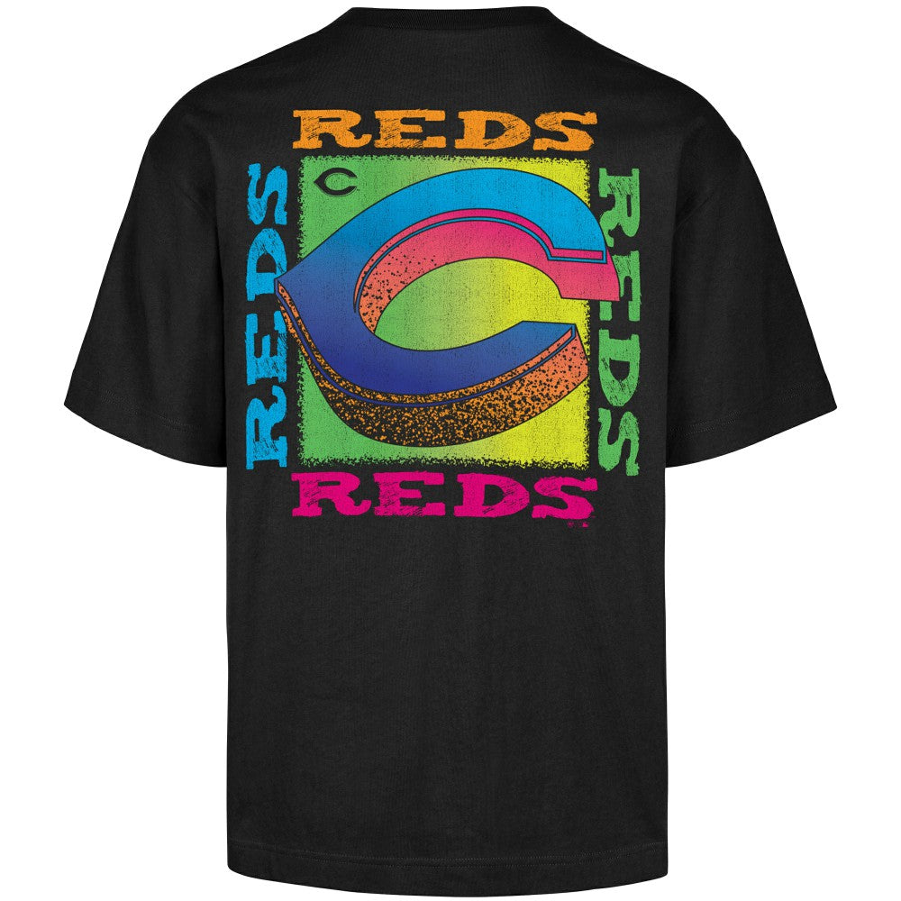 Cincinnati Reds Sundale Foundation T-Shirt Black | 47 brand