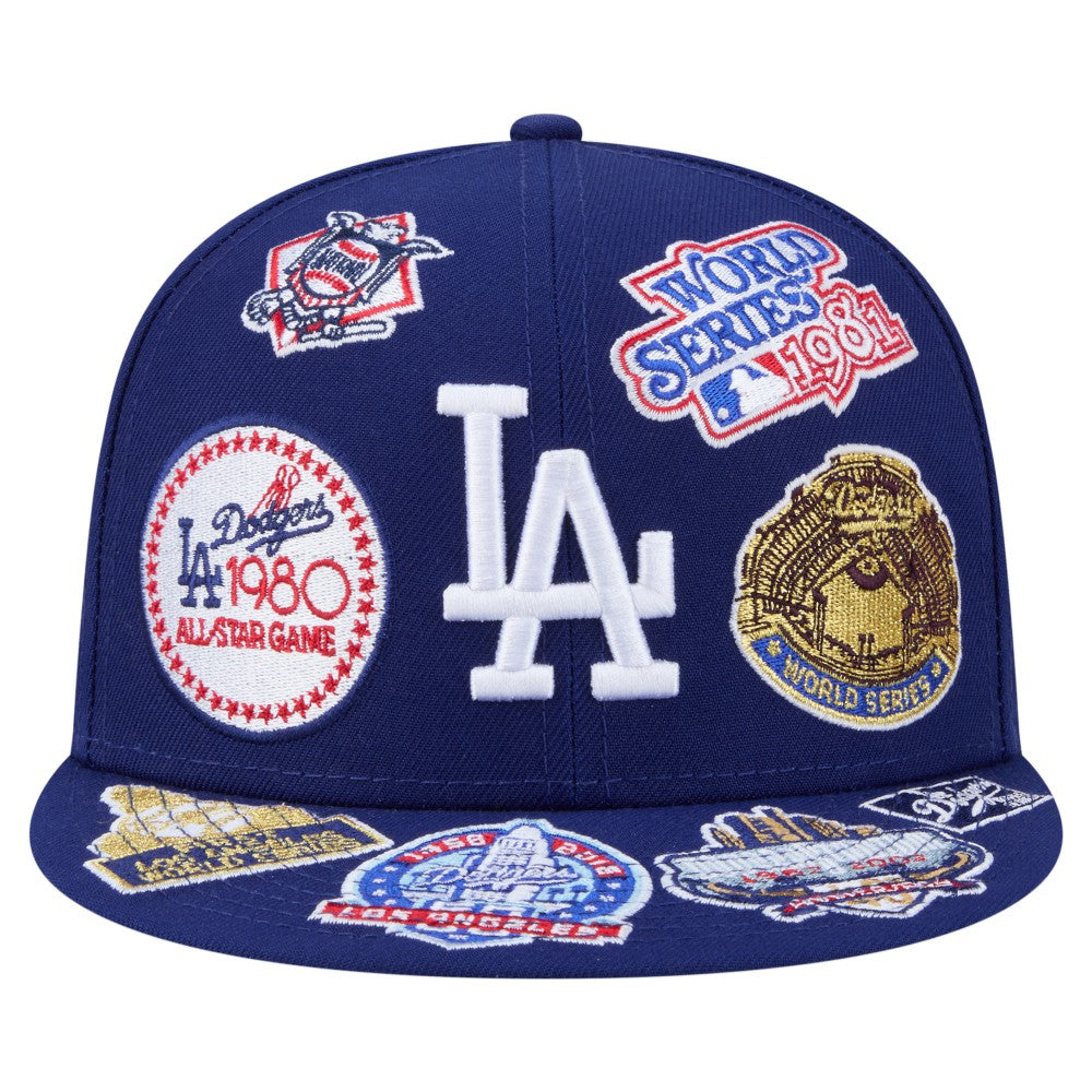 Los Angeles Dodgers All Over 59FIFTY Fitted Hat Royal | New Era