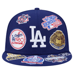 Los Angeles Dodgers All Over 59FIFTY Fitted Hat Royal | New Era