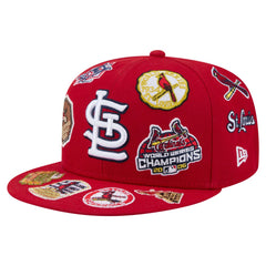 St. Louis Cardinals All Over 59FIFTY Fitted Hat Red | New Era