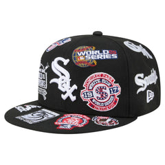 Chicago White Sox All Over 59FIFTY Fitted Hat Black | New Era