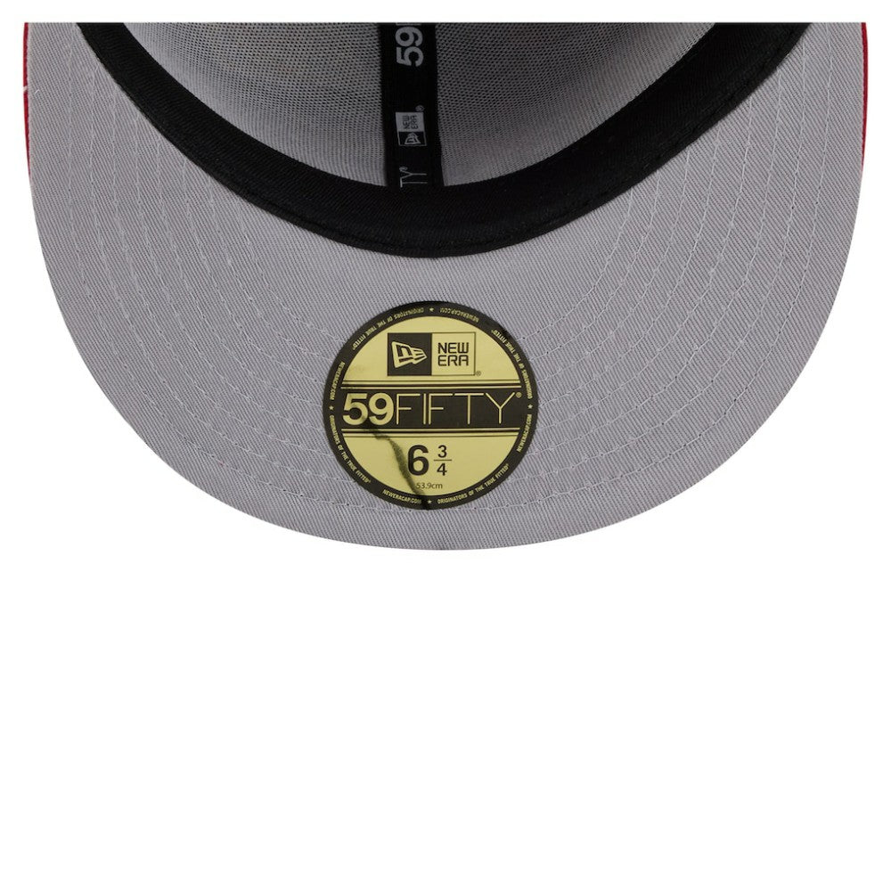 Cincinnati Reds All Over 59FIFTY Fitted Hat Red | New Era