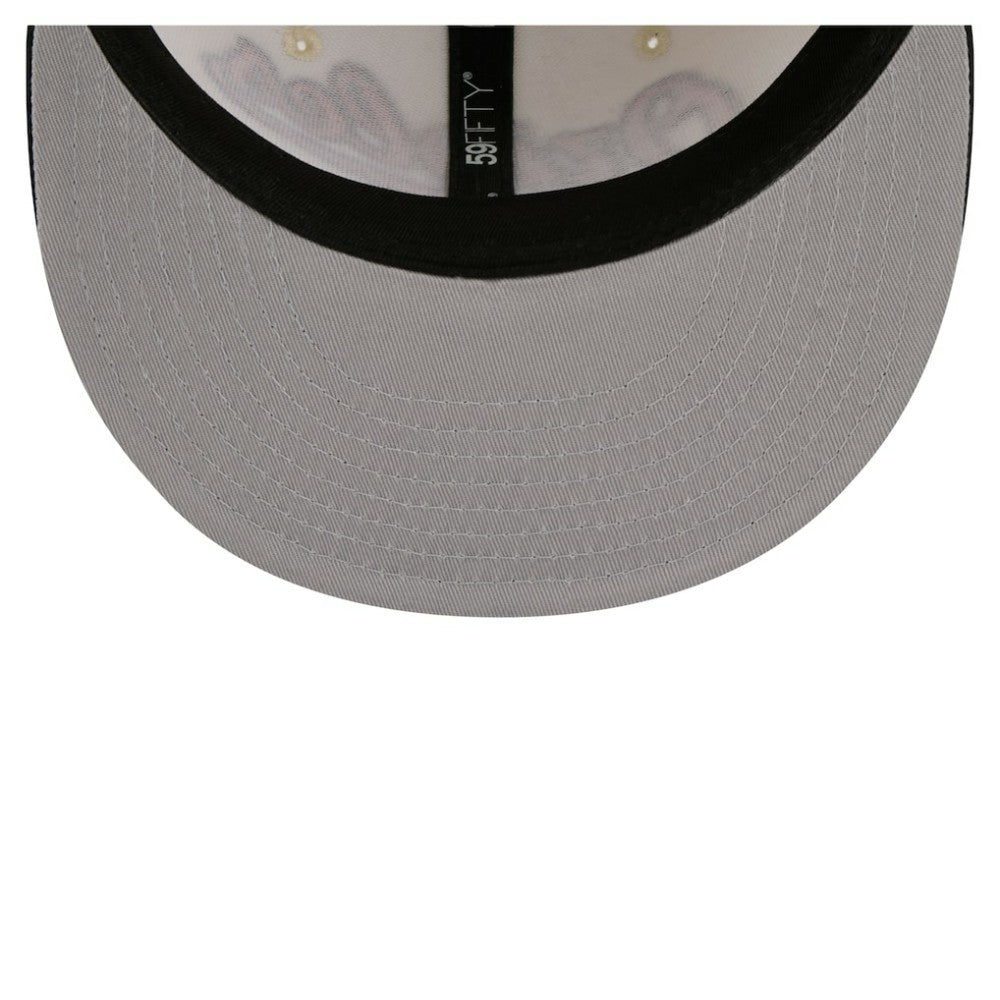 Baltimore Orioles Two-Tone Stitch 59FIFTY Fitted Hat Cream | New Era