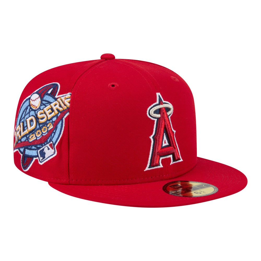 Los Angeles Angels Hidden Hit 59FIFTY Fitted Hat Red | New Era