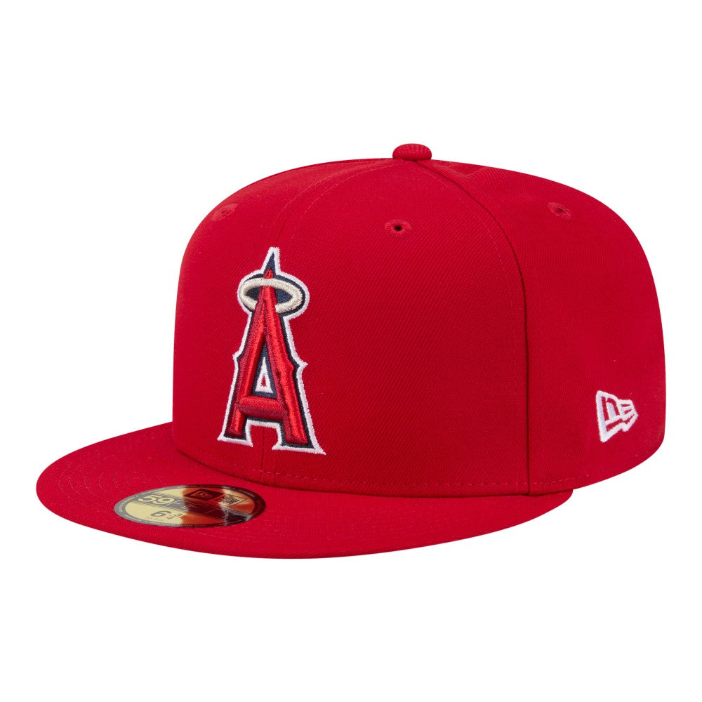 Los Angeles Angels Hidden Hit 59FIFTY Fitted Hat Red | New Era
