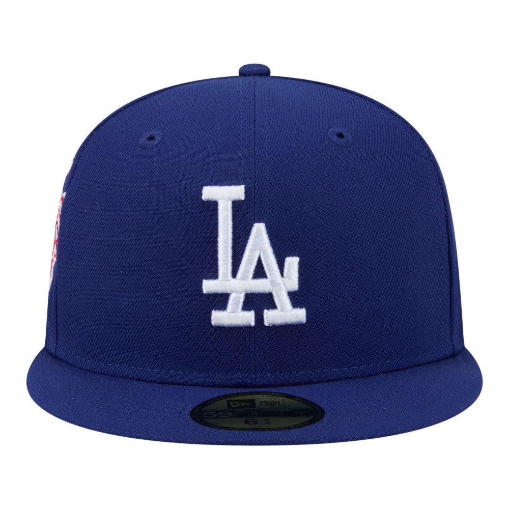 Los Angeles Dodgers Hidden Hit 59FIFTY Fitted Hat Royal | New Era