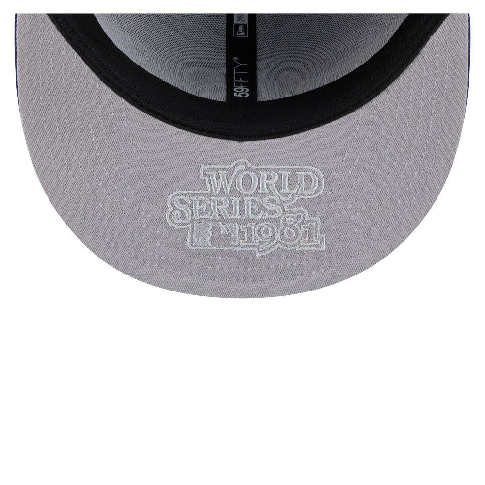 Los Angeles Dodgers Hidden Hit 59FIFTY Fitted Hat Royal | New Era