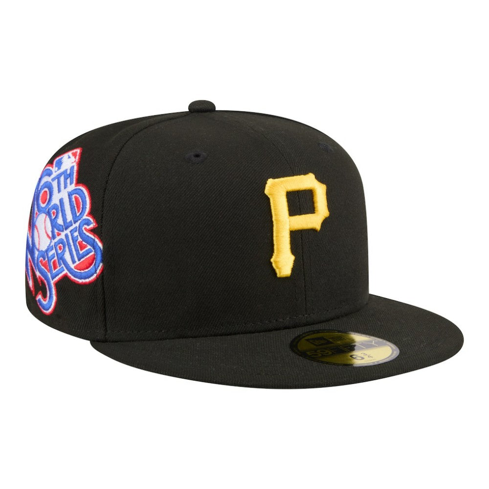 Pittsburgh Pirates Hidden Hit 59FIFTY Fitted Hat Black | New Era