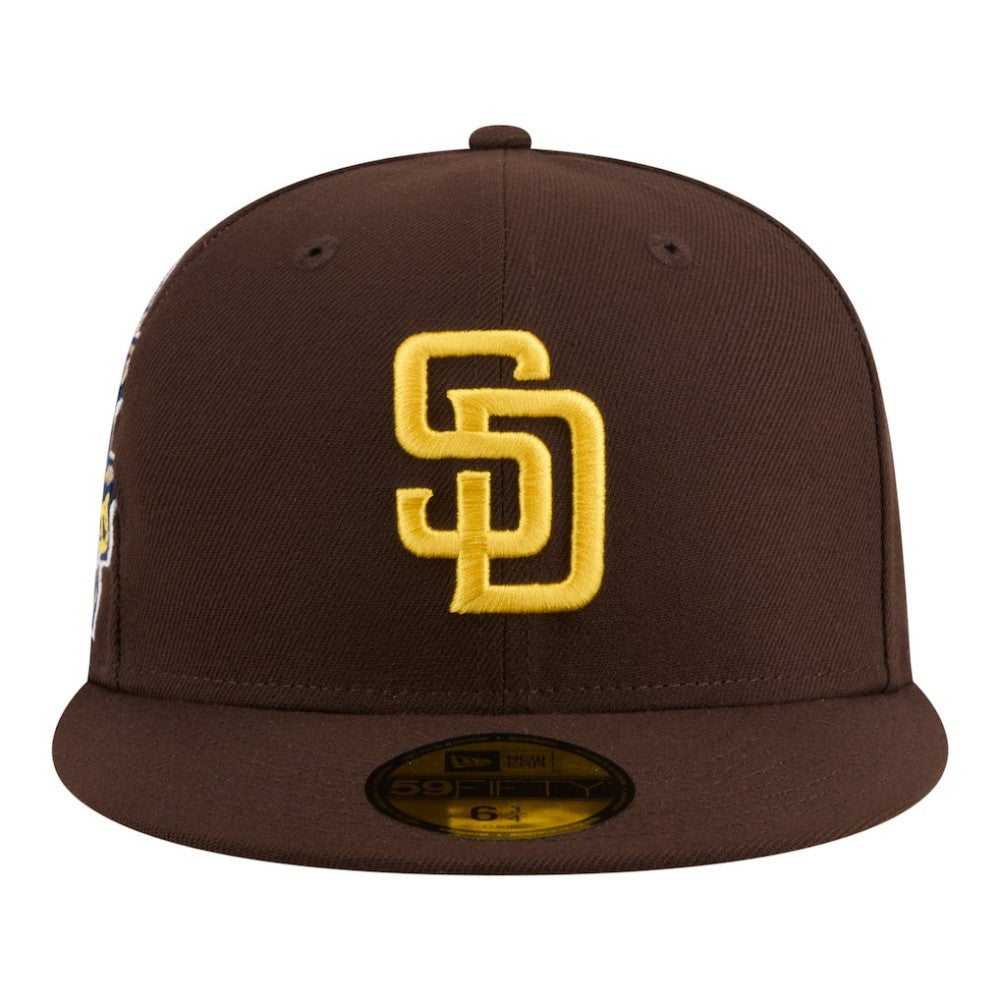 San Diego Padres Hidden Hit 59FIFTY Fitted Hat Brown | New Era