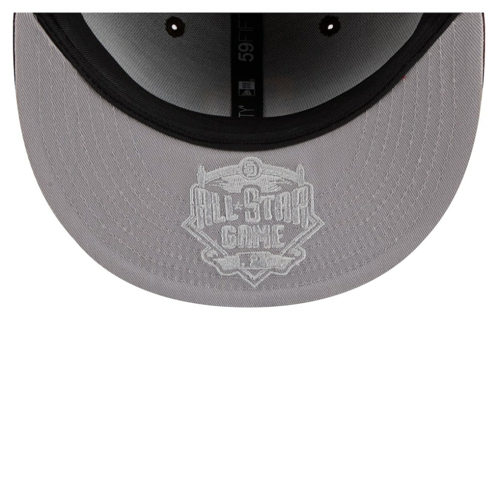 San Diego Padres Hidden Hit 59FIFTY Fitted Hat Brown | New Era