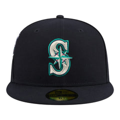 Seattle Mariners Hidden Hit 59FIFTY Fitted Hat Navy | New Era