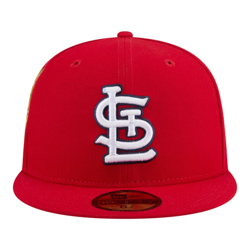 St. Louis Cardinals Hidden Hit 59FIFTY Fitted Hat Red | New Era