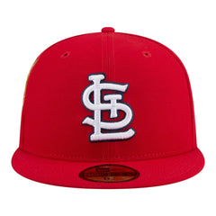 St. Louis Cardinals Hidden Hit 59FIFTY Fitted Hat Red | New Era