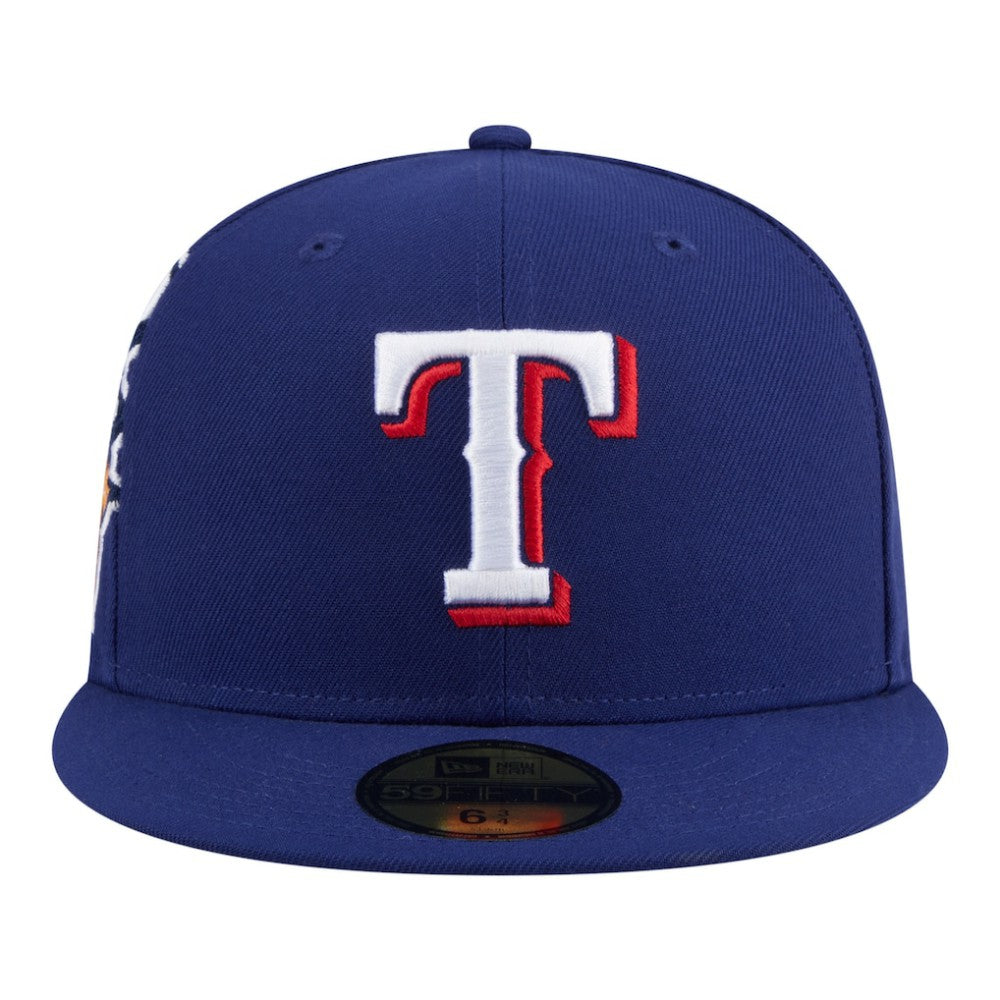Texas Rangers Hidden Hit 59FIFTY Fitted Hat Royal | New Era