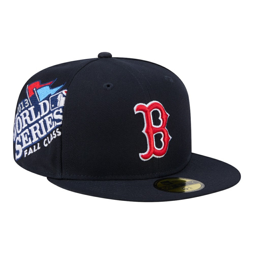 Boston Red Sox Hidden Hit 59FIFTY Fitted Hat Navy | New Era