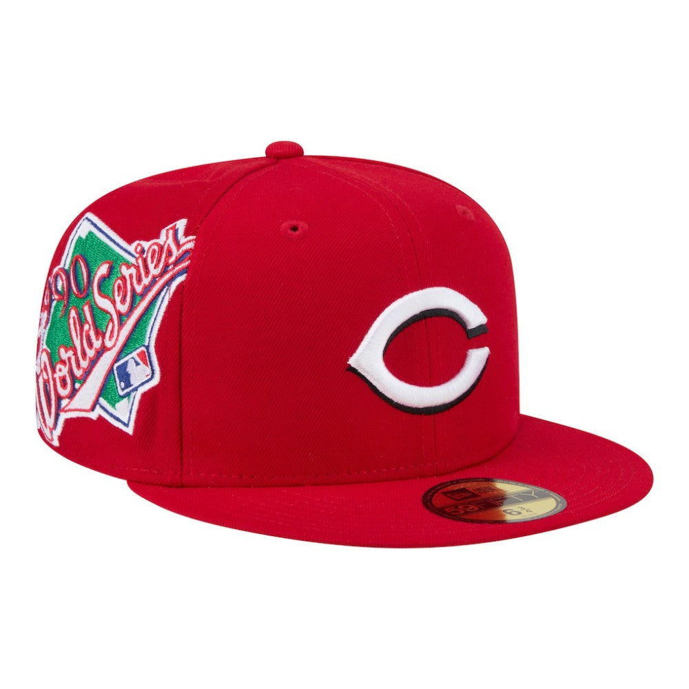 Cincinnati Reds Hidden Hit 59FIFTY Fitted Hat Red | New Era