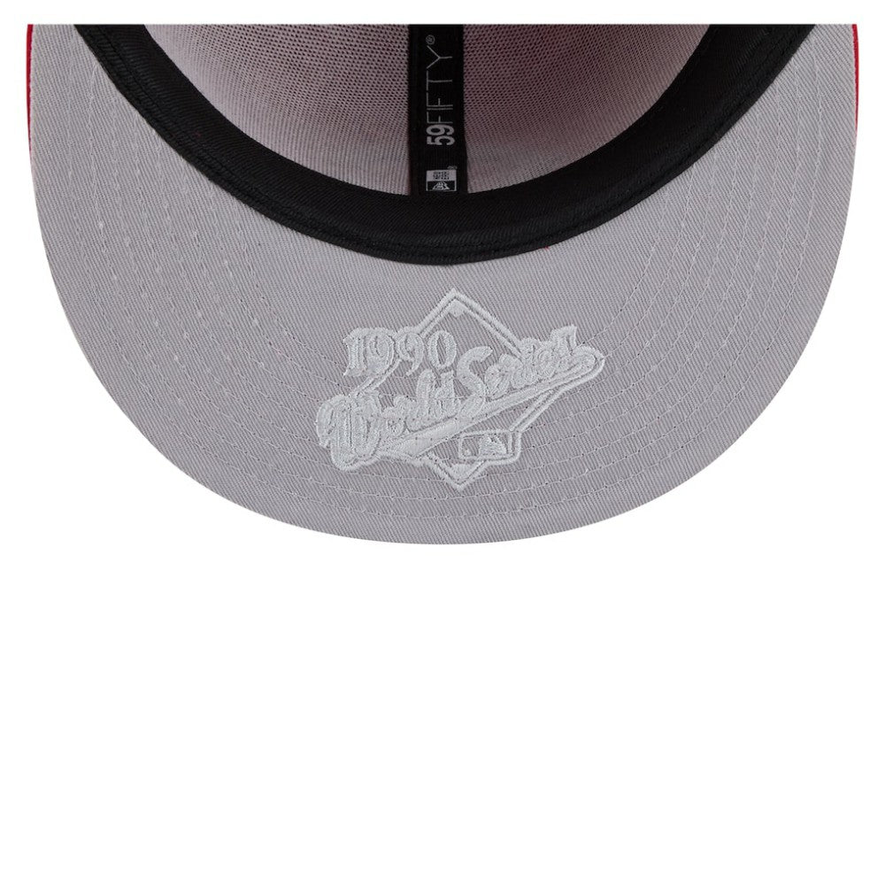 Cincinnati Reds Hidden Hit 59FIFTY Fitted Hat Red | New Era