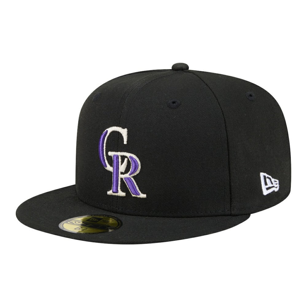 Colorado Rockies Hidden Hit 59FIFTY Fitted Hat Black | New Era