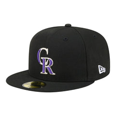 Colorado Rockies Hidden Hit 59FIFTY Fitted Hat Black | New Era