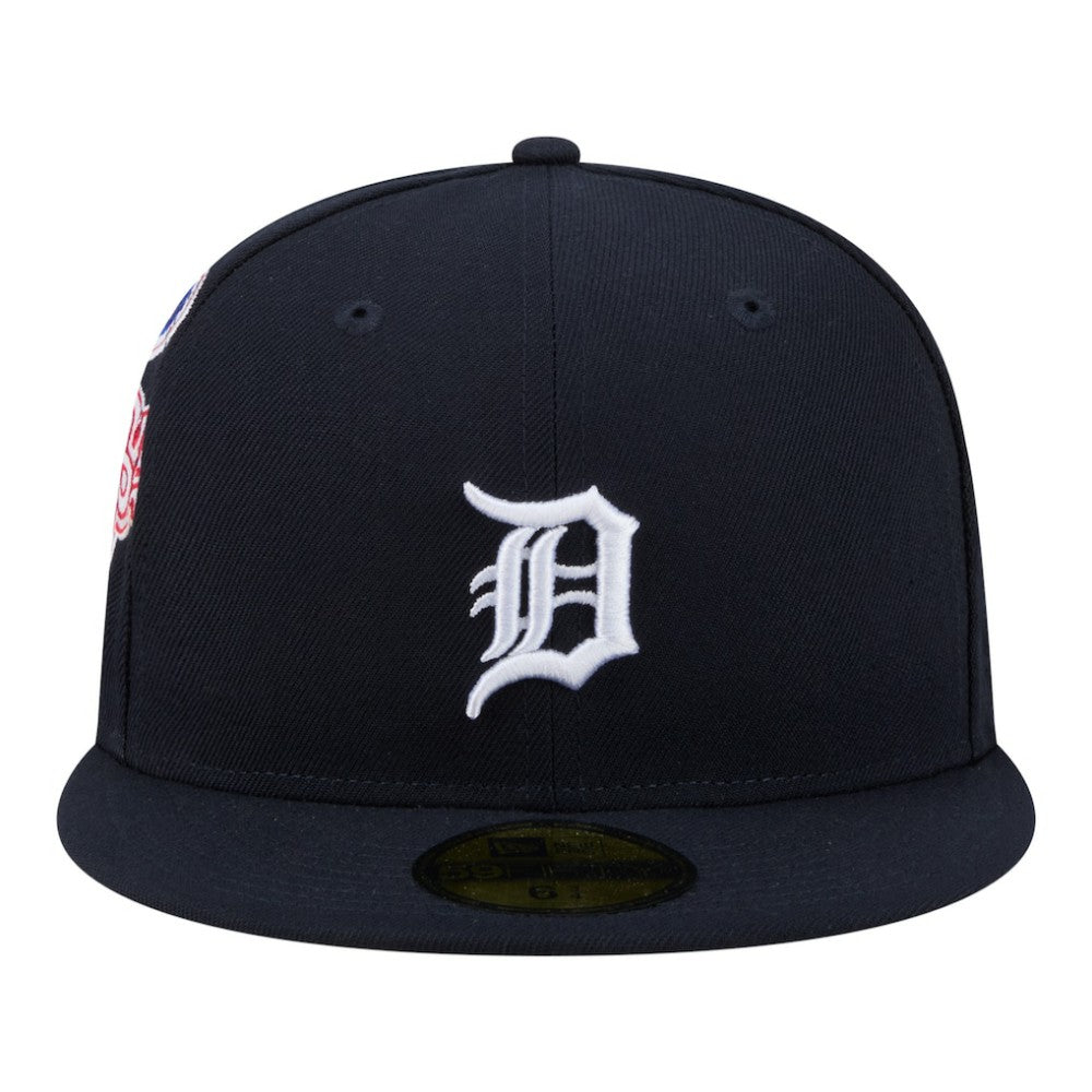 Detroit Tigers Hidden Hit 59FIFTY Fitted Hat Navy | New Era