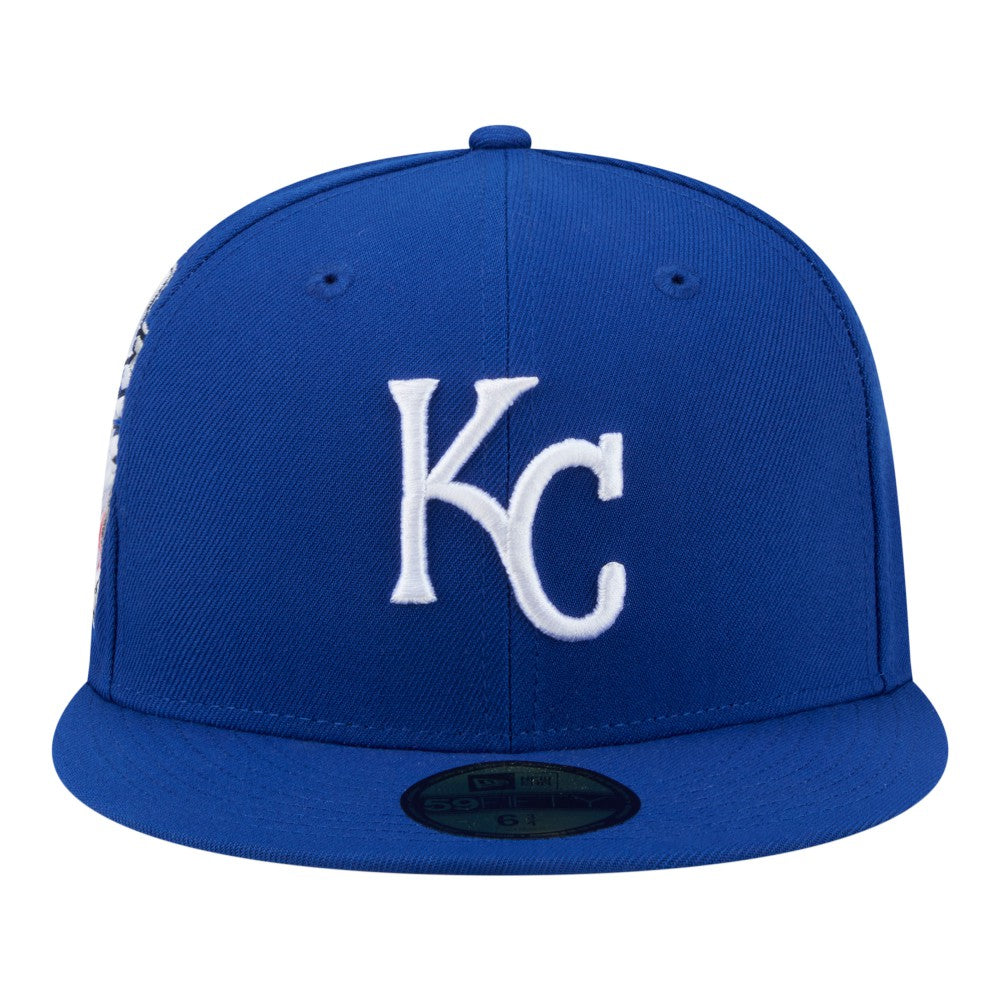 Kansas City Royals Hidden Hit 59FIFTY Fitted Hat Royal | New Era