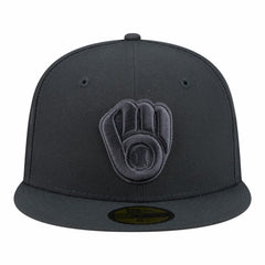 Milwaukee Brewers Color Pack 59FIFTY Fitted Hat Charcoal | New Era