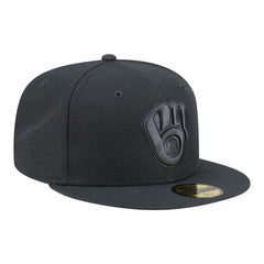Milwaukee Brewers Color Pack 59FIFTY Fitted Hat Charcoal | New Era