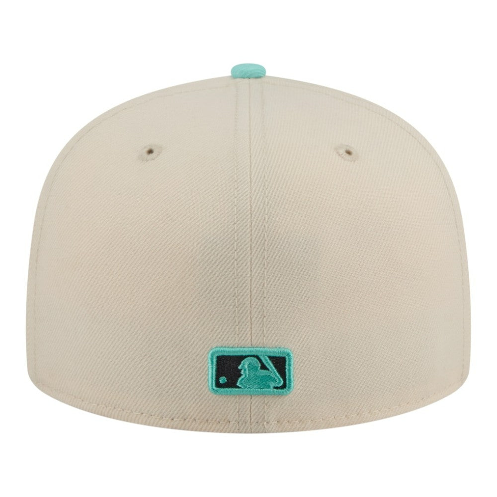 Baltimore Orioles Two-Tone Color Pack 59FIFTY Fitted Hat Light Beige/Turquoise | New Era