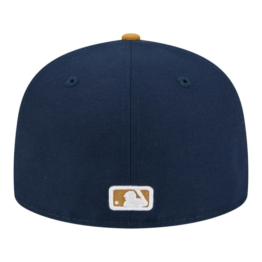Detroit Tigers Two-Tone Color Pack 59FIFTY Fitted Hat Navy/Khaki | New Era
