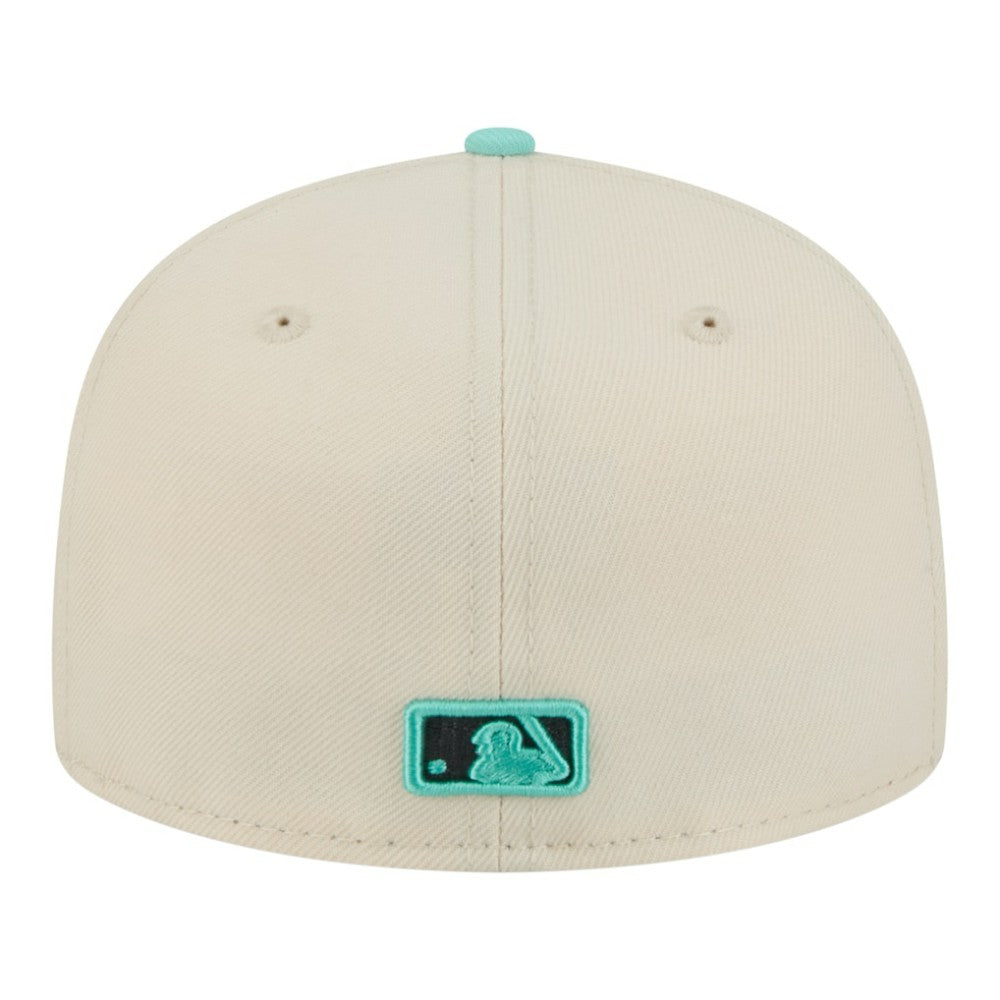Detroit Tigers Two-Tone Color Pack 59FIFTY Fitted Hat Light Beige/Turquoise | New Era
