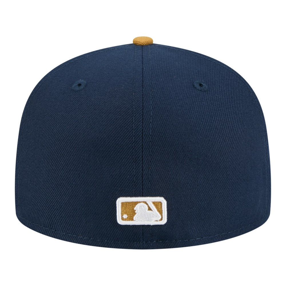 New York Yankees Two-Tone Color Pack 59FIFTY Fitted Hat Navy/Khaki | New Era