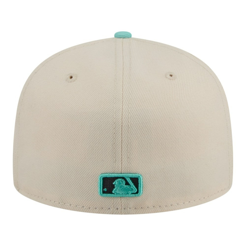 Philadelphia Phillies Two-Tone Color Pack 59FIFTY Fitted Hat Light Beige/Turquoise | New Era