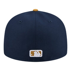 San Diego Padres Two-Tone Color Pack 59FIFTY Fitted Hat Navy/Khaki | New Era