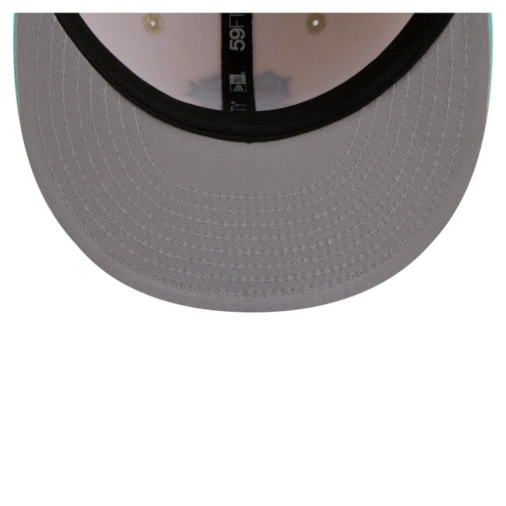 San Francisco Giants Two-Tone Color Pack 59FIFTY Fitted Hat Light Beige/Turquoise | New Era