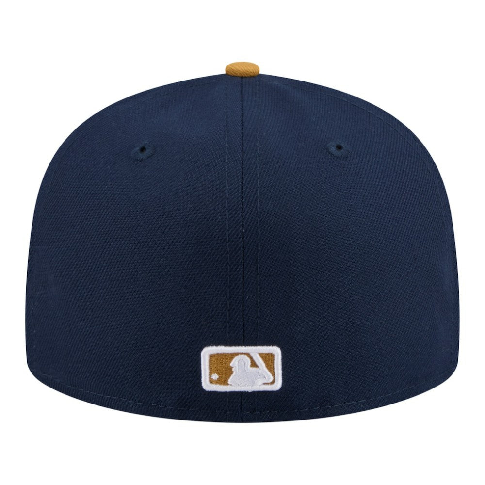San Francisco Giants Two-Tone Color Pack 59FIFTY Fitted Hat Navy/Khaki | New Era
