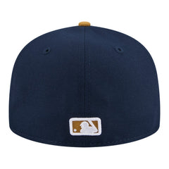 Seattle Mariners Two-Tone Color Pack 59FIFTY Fitted Hat Navy/Khaki | New Era