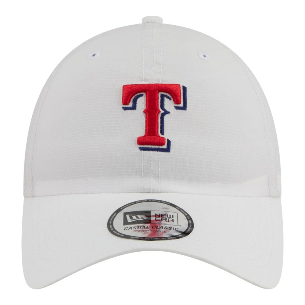 Texas Rangers Ripstop Casual Classic Adjustable Hat White | New Era