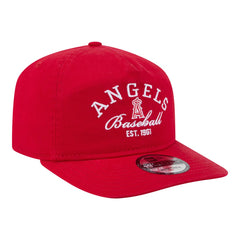 Los Angeles Angels Stacked 19TWENTY Adjustable Hat Red | New Era