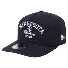 Minnesota Twins Stacked 19TWENTY Adjustable Hat Navy | New Era