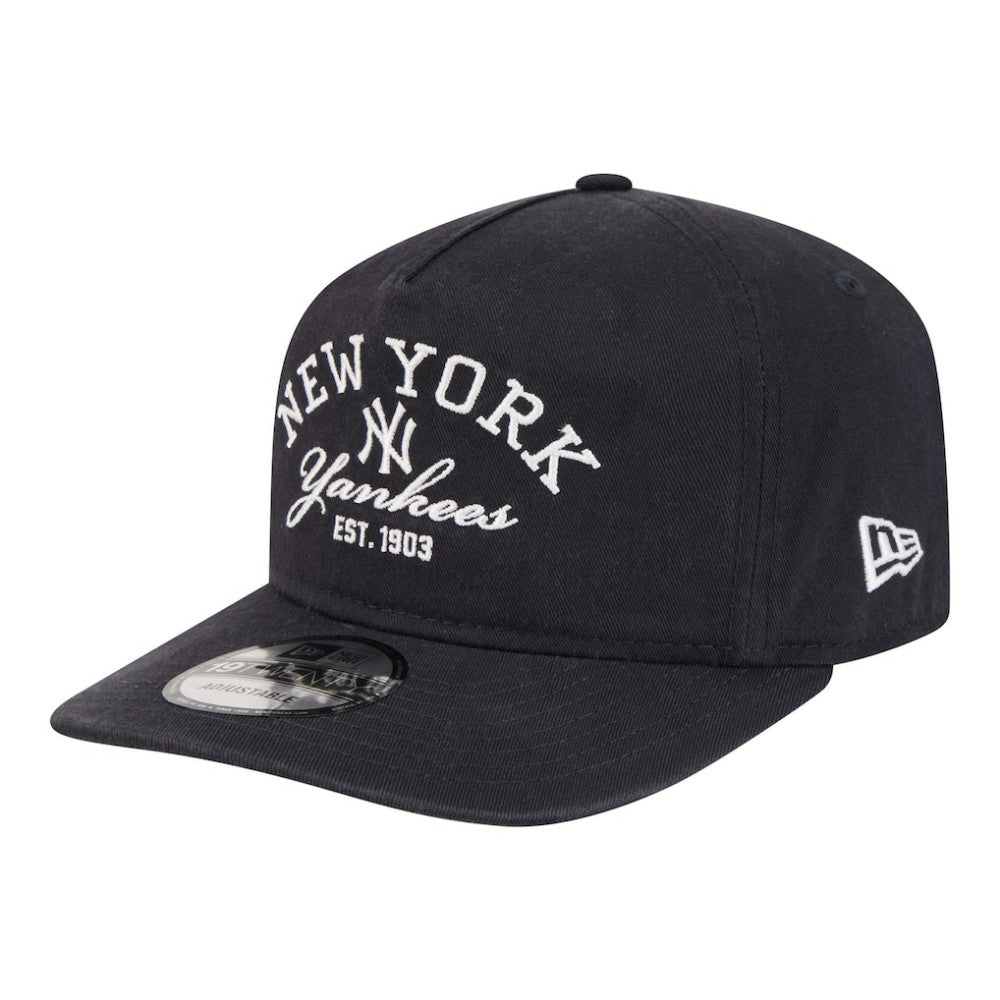 New York Yankees Stacked 19TWENTY Adjustable Hat Navy | New Era