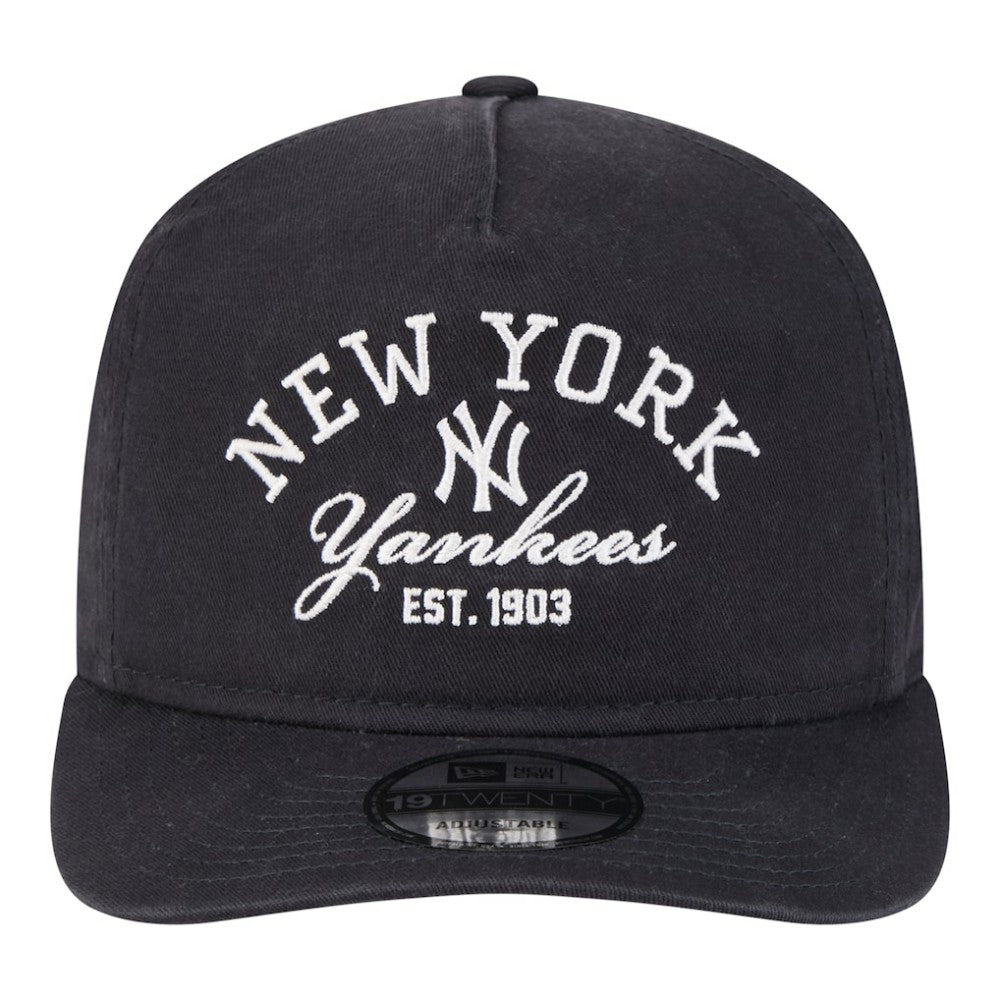 New York Yankees Stacked 19TWENTY Adjustable Hat Navy | New Era