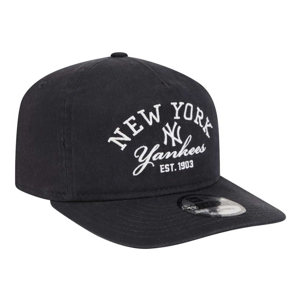 New York Yankees Stacked 19TWENTY Adjustable Hat Navy | New Era