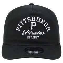 Pittsburgh Pirates Stacked 19TWENTY Adjustable Hat Black | New Era