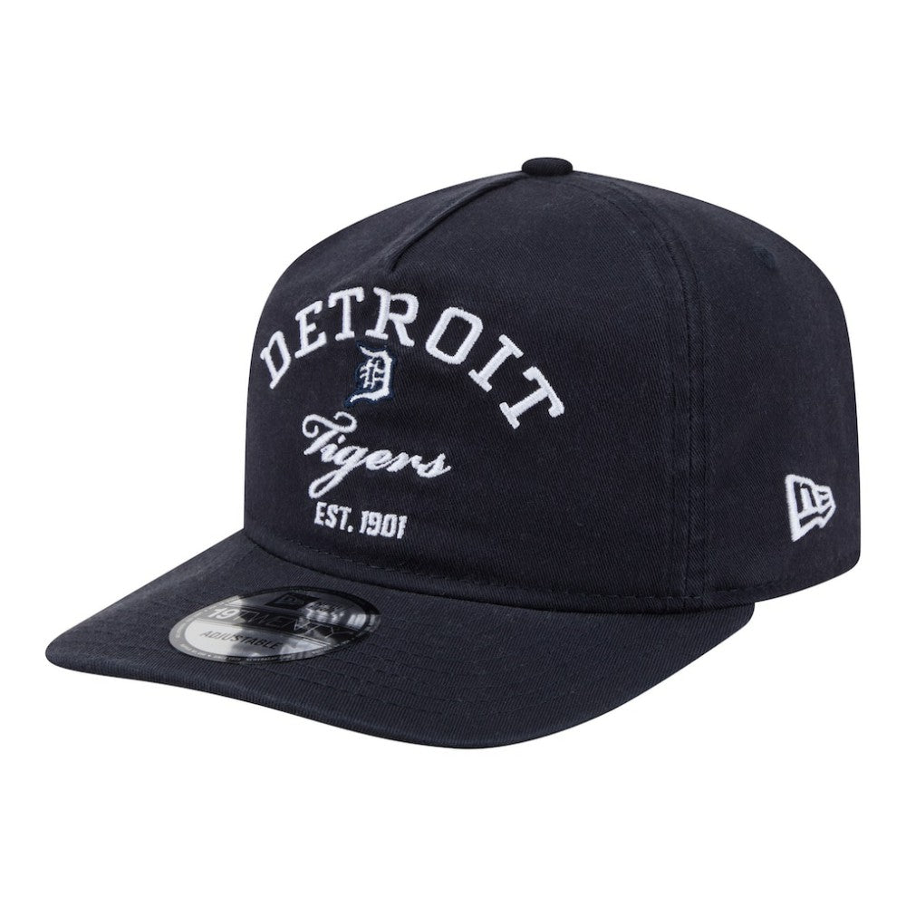 Detroit Tigers Stacked 19TWENTY Adjustable Hat Navy | New Era