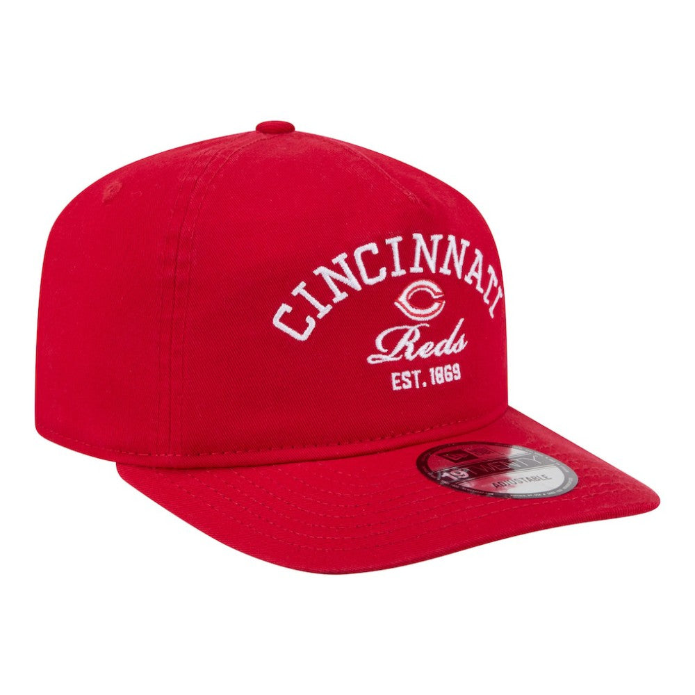 Cincinnati Reds Stacked 19TWENTY Adjustable Hat Red | New Era