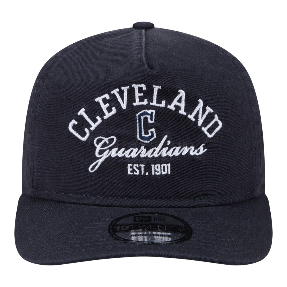 Cleveland Guardians Stacked 19TWENTY Adjustable Hat Navy | New Era